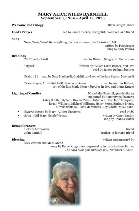 Mary Alice Niles Barnhill - Photo 3